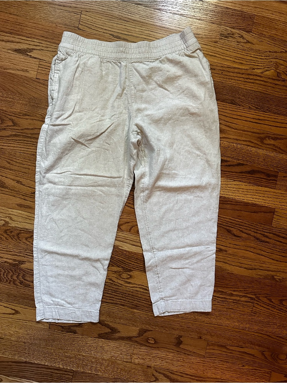 Women’s Old Navy Linen trousers - Light Beige